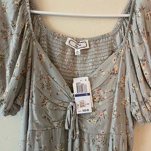 Macy’s Hippie Rose junior XL summer dress nwt